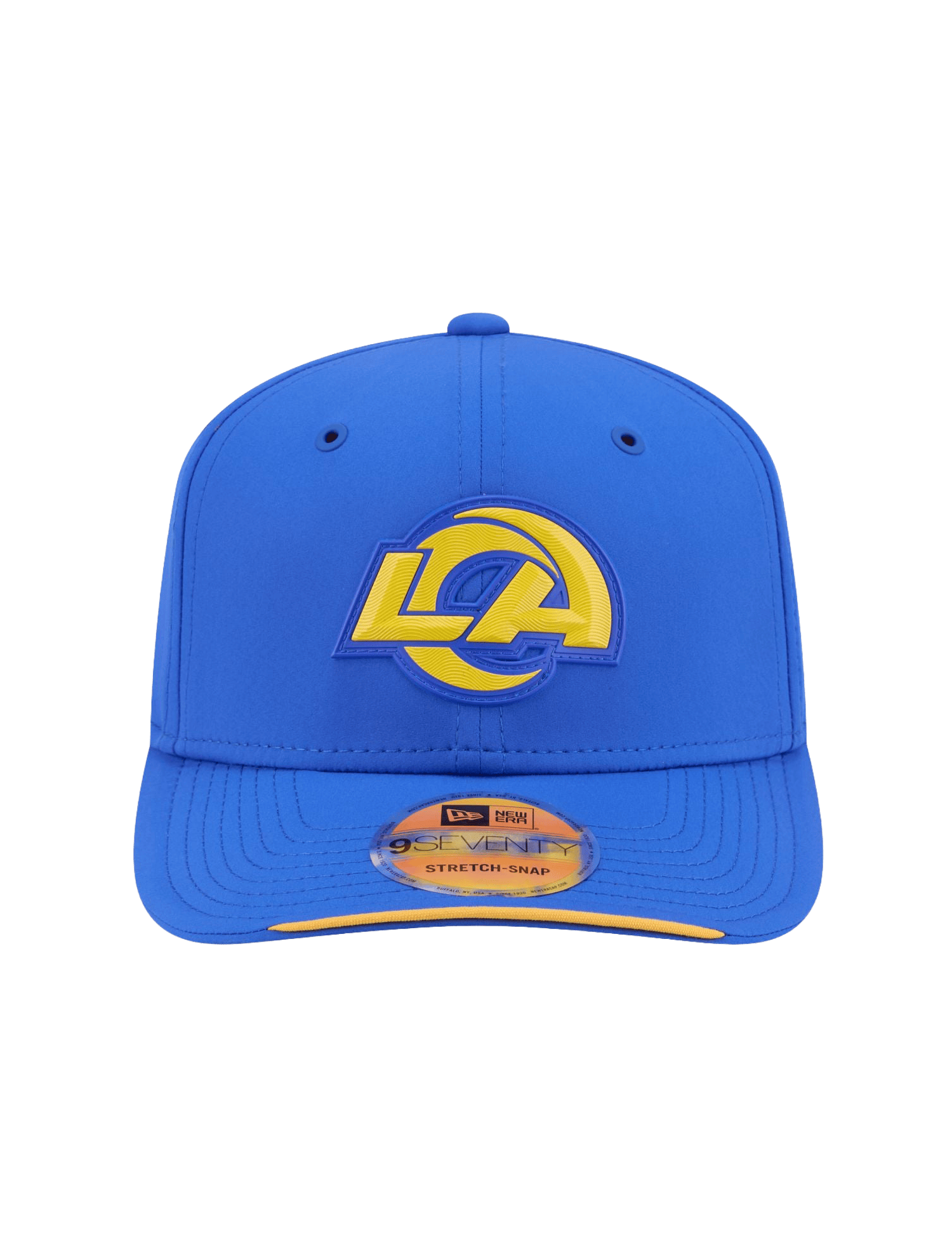 New Era Caps OSFM Los Angeles Rams New Era NFL 26 Sideline 9SEVENTY Stretch-Snapback Hat - Blue