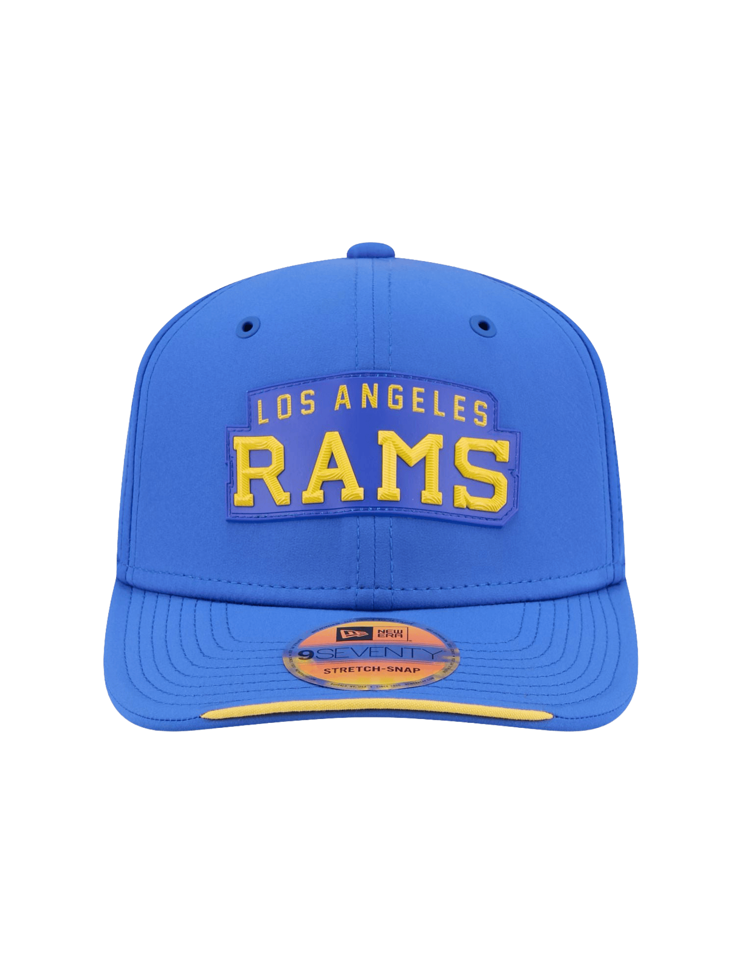 New Era Caps OSFM Los Angeles Rams New Era NFL 26 Sideline Alt 9SEVENTY Stretch-Snapback Hat - Blue