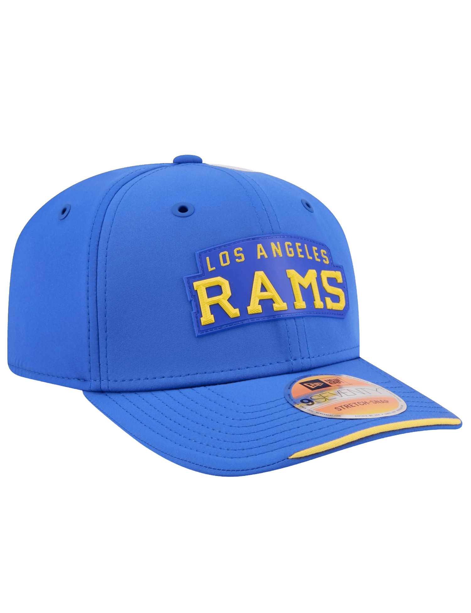 New Era Caps OSFM Los Angeles Rams New Era NFL 26 Sideline Alt 9SEVENTY Stretch-Snapback Hat - Blue