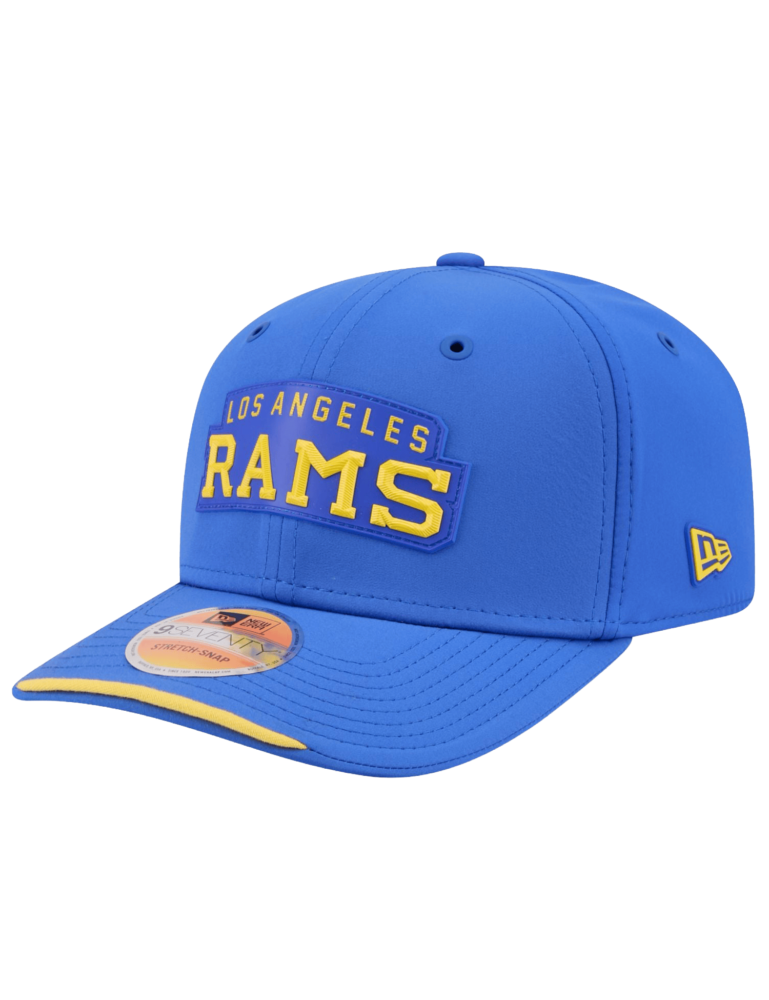 New Era Caps OSFM Los Angeles Rams New Era NFL 26 Sideline Alt 9SEVENTY Stretch-Snapback Hat - Blue