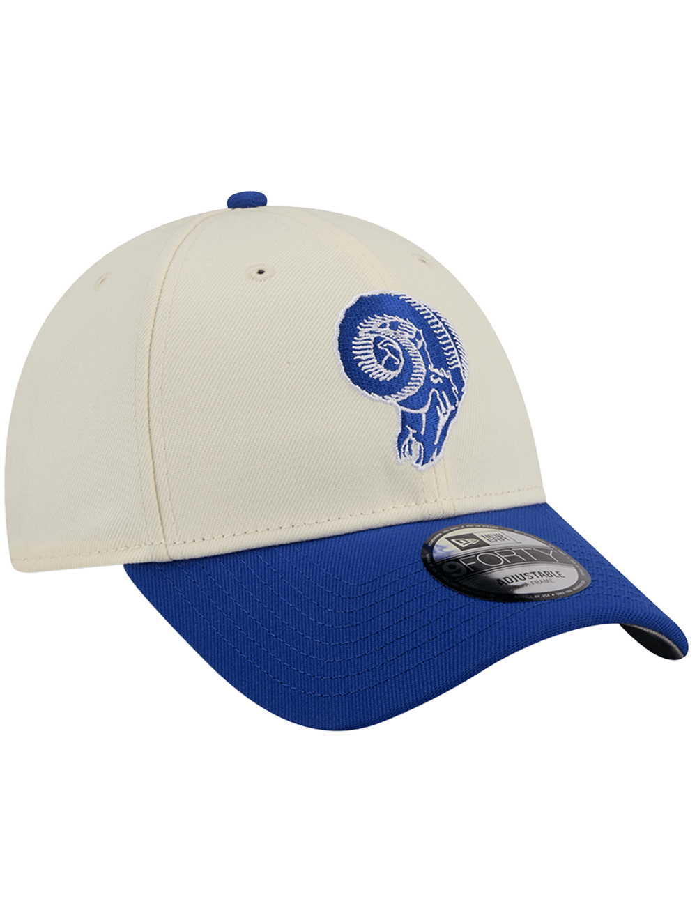 New Era Caps OSFM Los Angeles Rams New Era NFL Historic 9FORTY Snapback Hat - Chrome