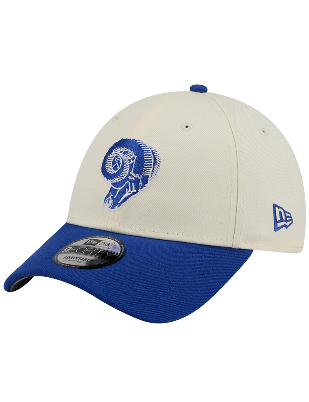 New Era Caps OSFM Los Angeles Rams New Era NFL Historic 9FORTY Snapback Hat - Chrome