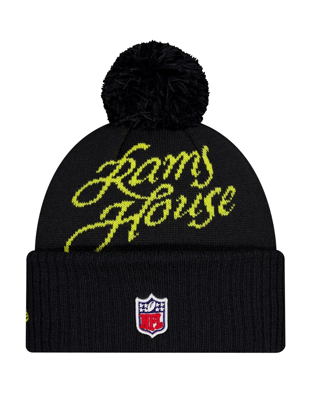 New Era Beanies Los Angeles Rams New Era NFL Rivalries Pom Knit Beanie