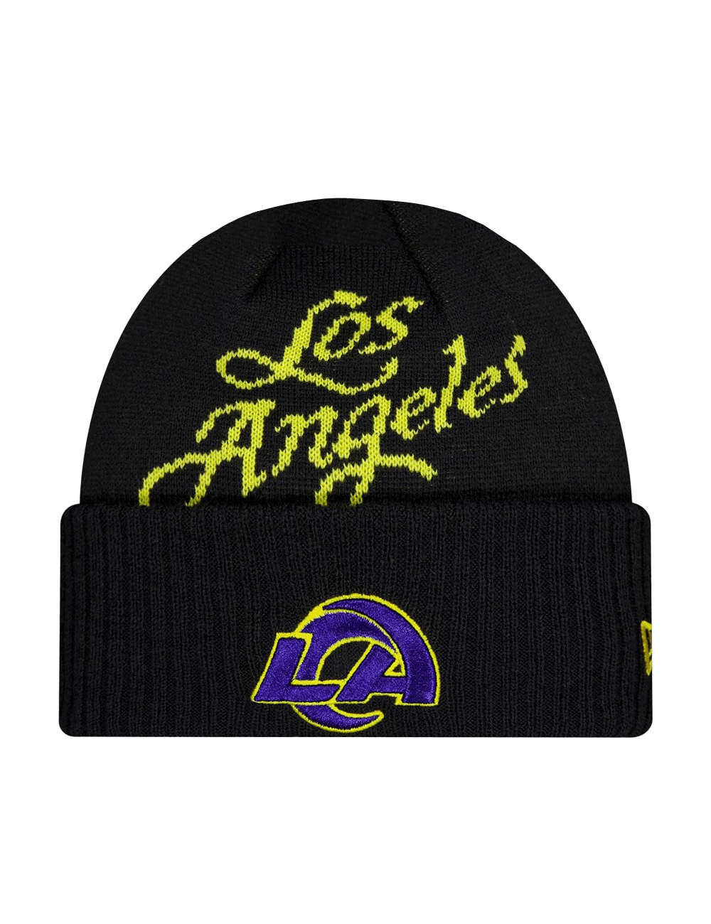 New Era Beanies Los Angeles Rams New Era NFL Rivalries Pomless Knit Beanie