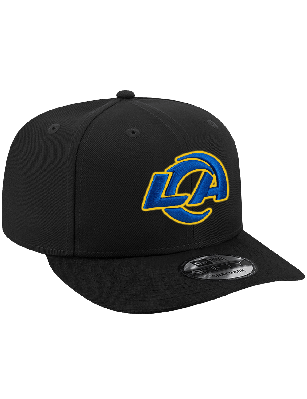 New Era Caps OSFA Los Angeles Rams New Era NFL Team 9FIFTY Pre-Curved Snapback Hat - Black