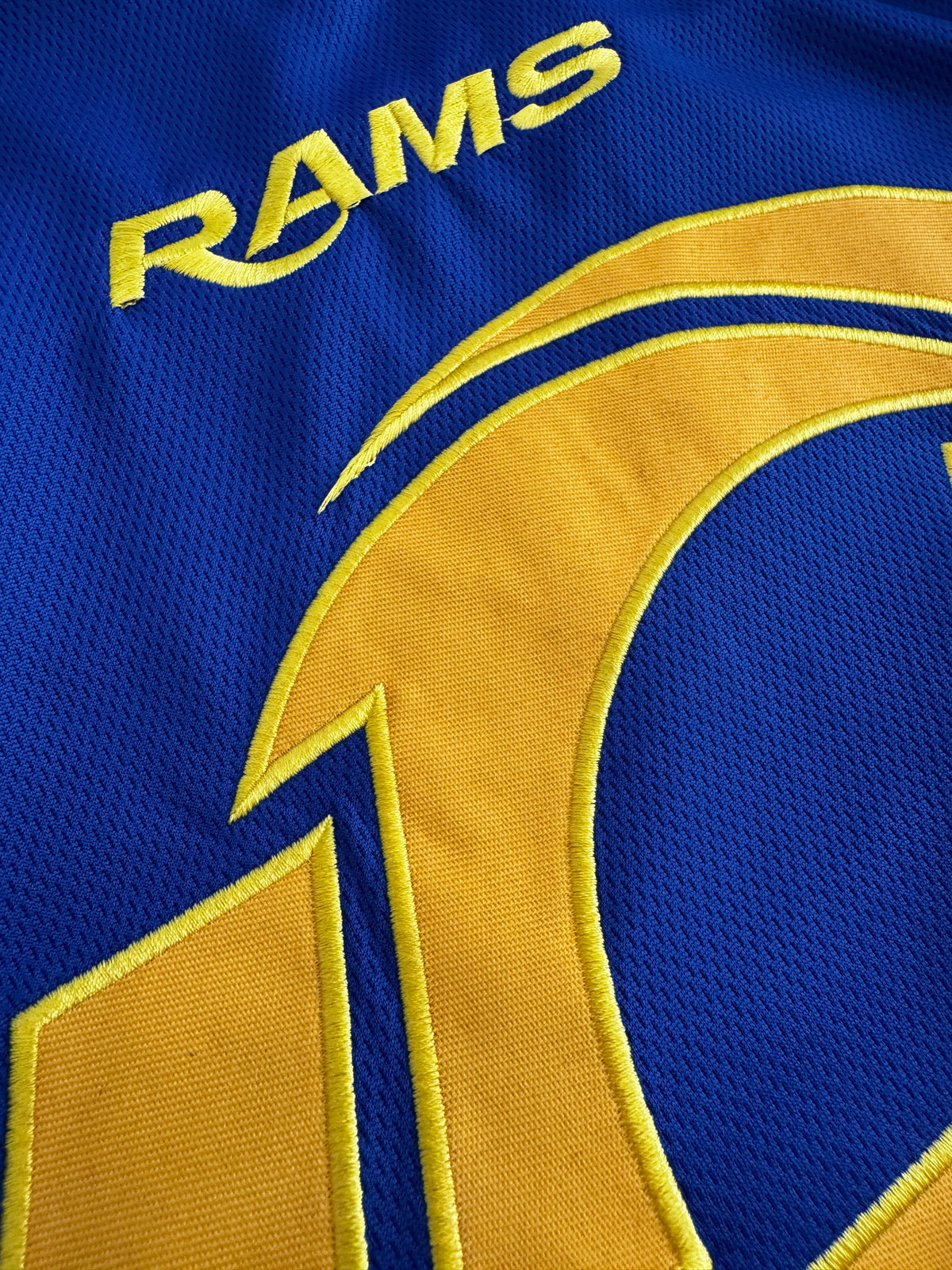 Majestic Athletic Jerseys Los Angeles Rams NFL Team Foundation Mesh Jersey - Blue