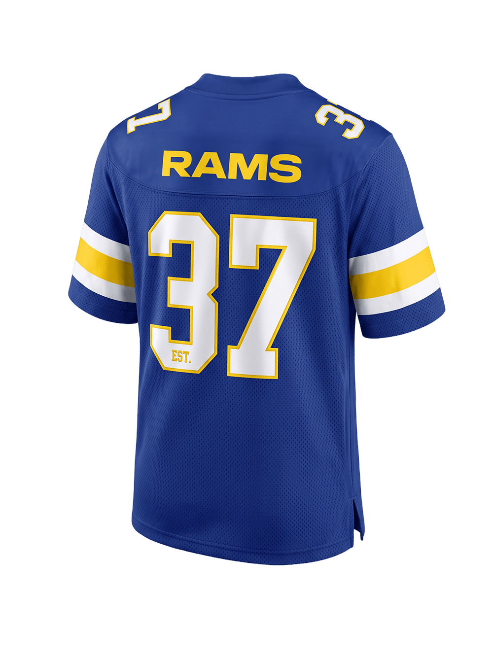 Majestic Athletic Jerseys Los Angeles Rams NFL Team Foundation Mesh Jersey - Blue