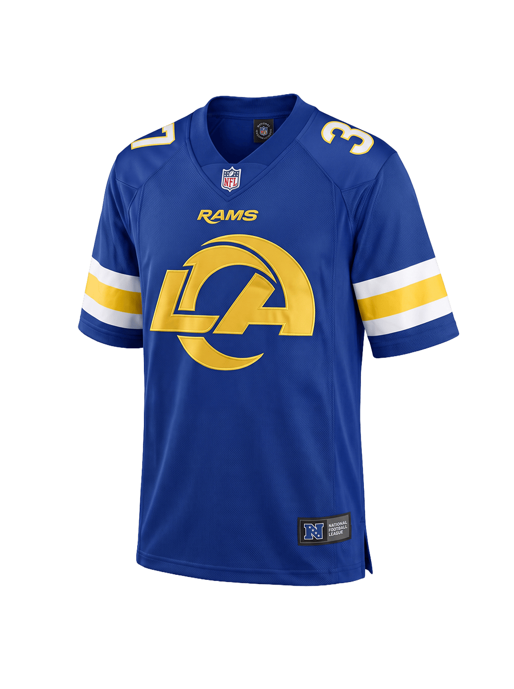 Majestic Athletic Jerseys Los Angeles Rams NFL Team Foundation Mesh Jersey - Blue