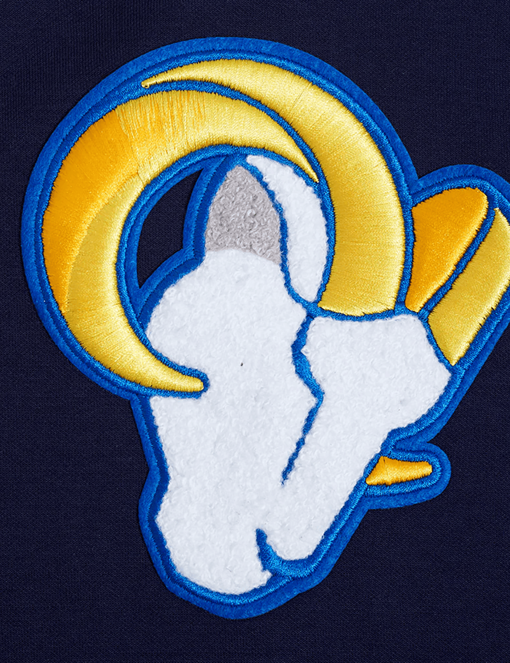 Pro Standard Jumpers Los Angeles Rams Pro Standard NFL Team Chenille Hoodie Jumper - Navy