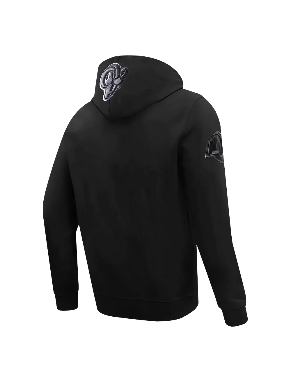 Pro Standard Jumpers Los Angeles Rams Pro Standard NFL Triple Black Pullover Hoodie - Black