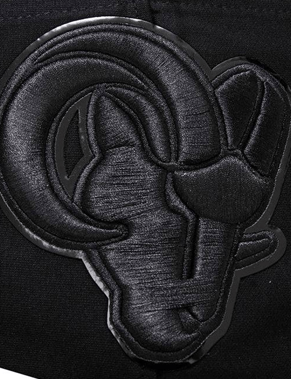 Pro Standard Jumpers Los Angeles Rams Pro Standard NFL Triple Black Pullover Hoodie - Black
