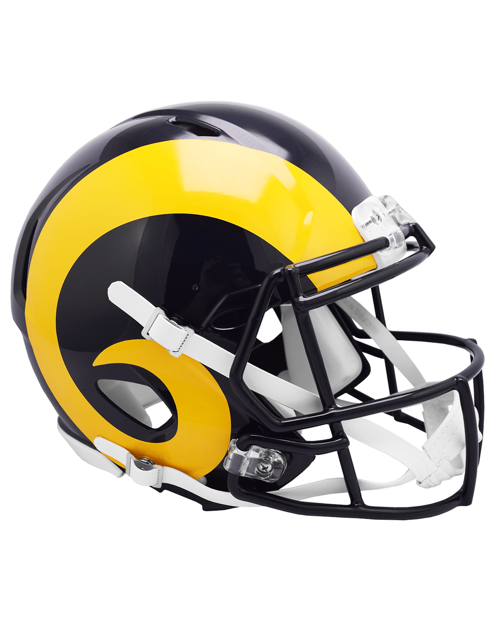 Riddell Helmets Los Angeles Rams Riddell NFL Throwback Speed Authentic Full Size Helmet