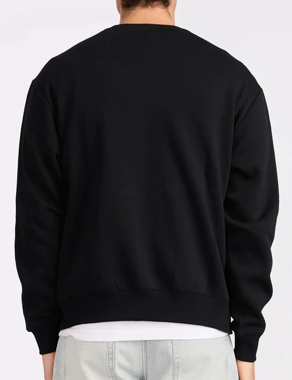 Russell Athletic Jumpers Los Angeles Rams Russell Athletic NFL Chrome Badge Crew Jumper - Black