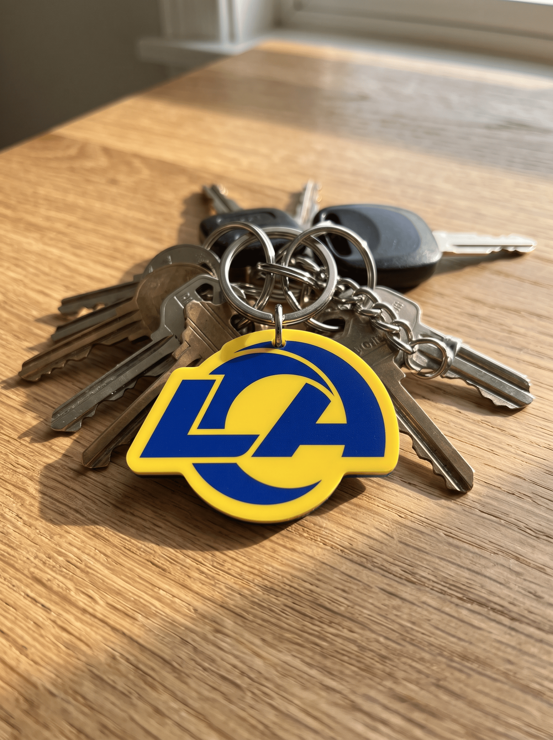 Wincraft Accessories Los Angeles Rams Wincraft NFL Premium Acrylic Team Key Ring