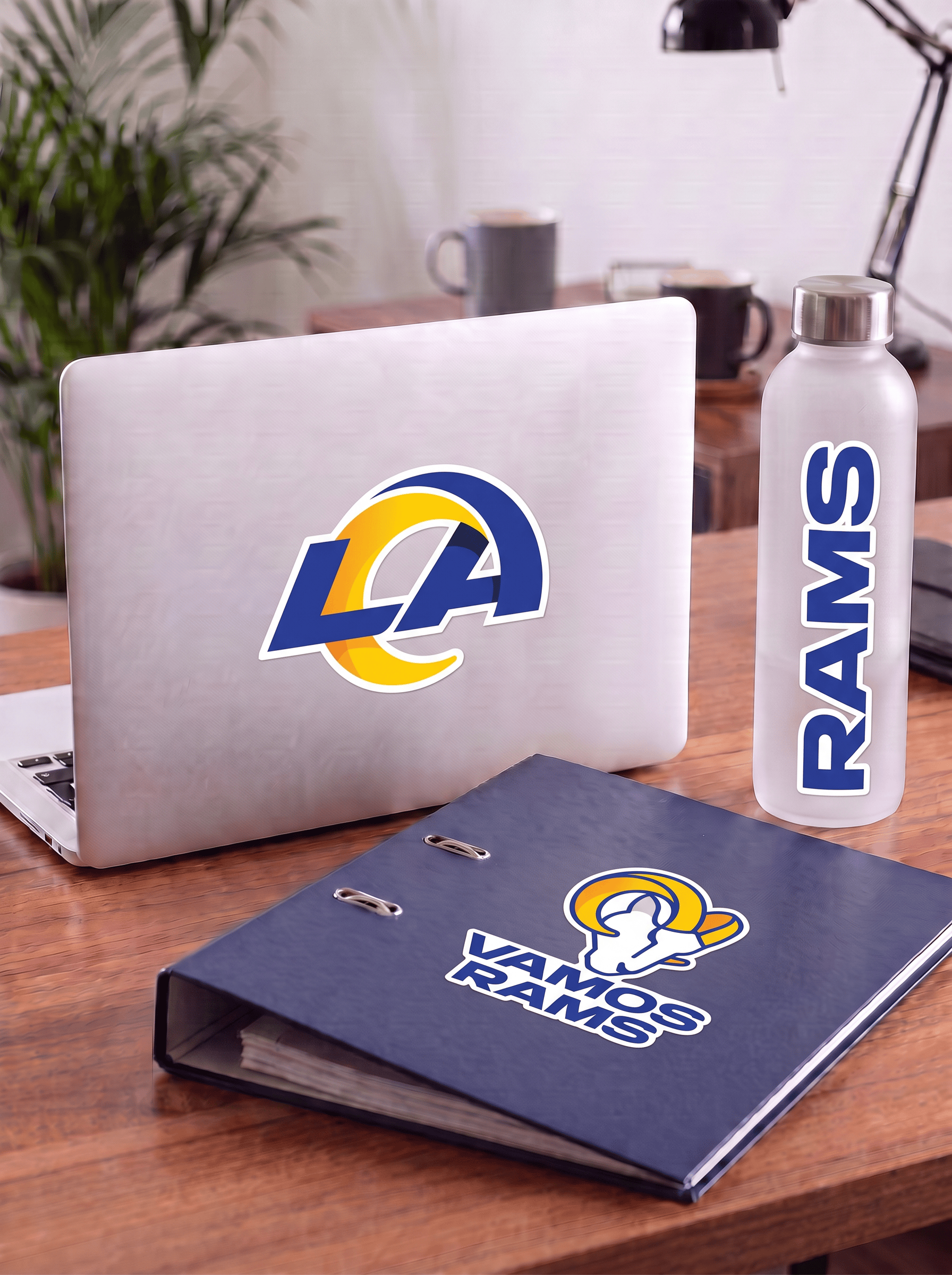 Wincraft Accessories Los Angeles Rams Wincraft NFL Team 3 Piece 5” x 7” Decal Set