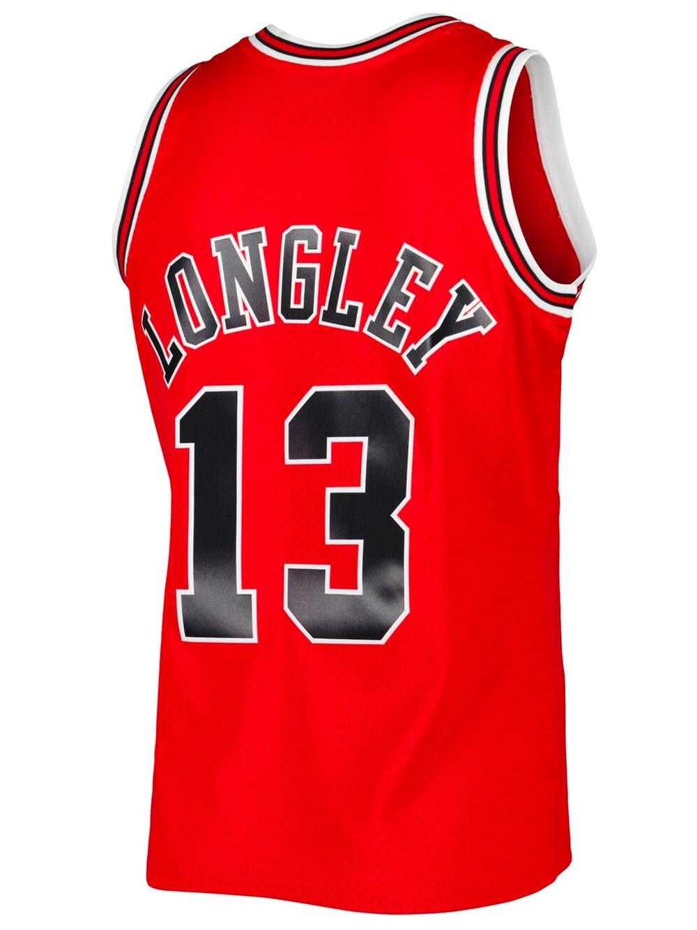 Mitchell And Ness Jerseys Luc Longley Chicago Bulls Mitchell & Ness NBA 97-98 Swingman Jersey - Red