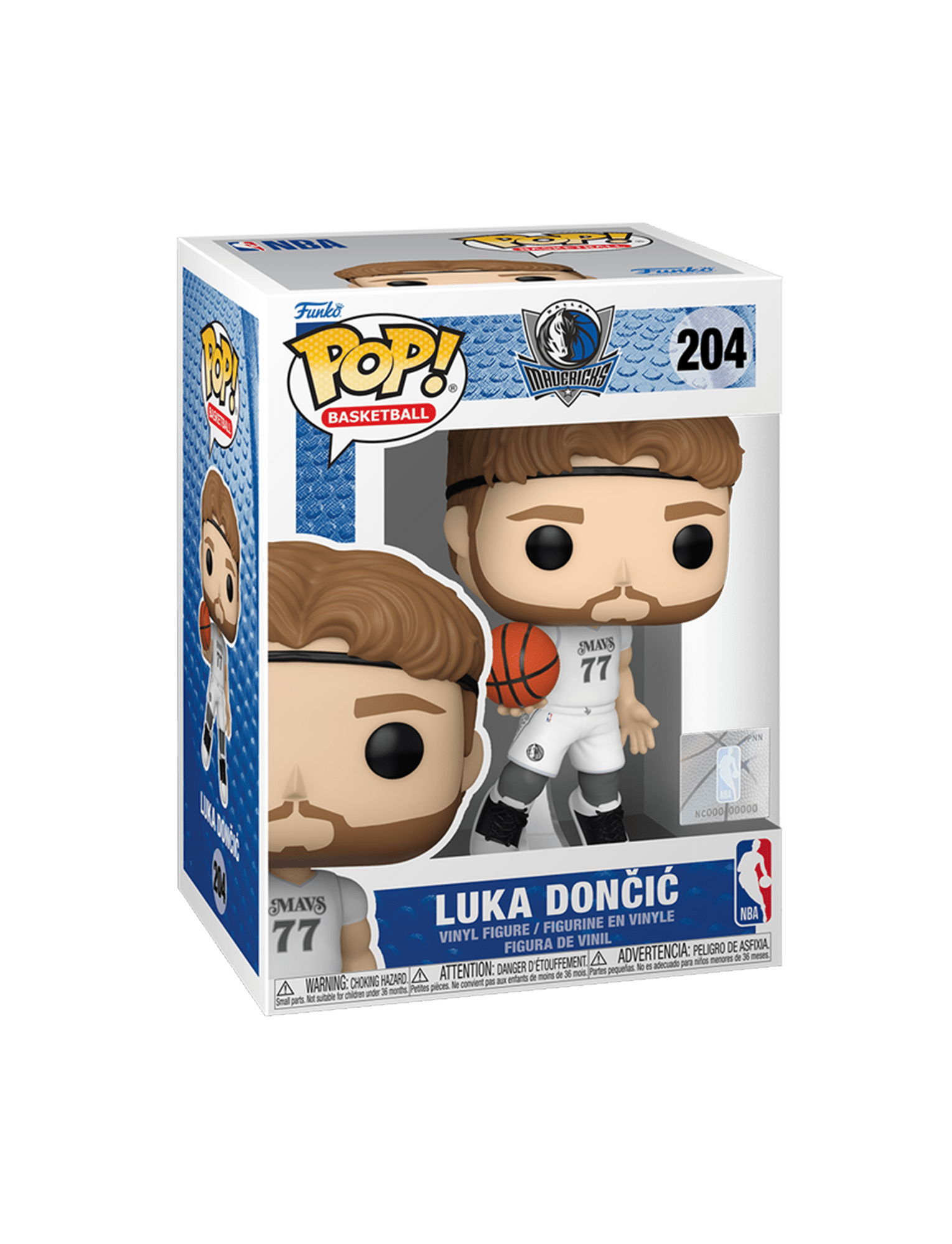 Funko Figures Luka Doncic Dallas Mavericks Funko NBA 24-25 City Edition Pop Figure