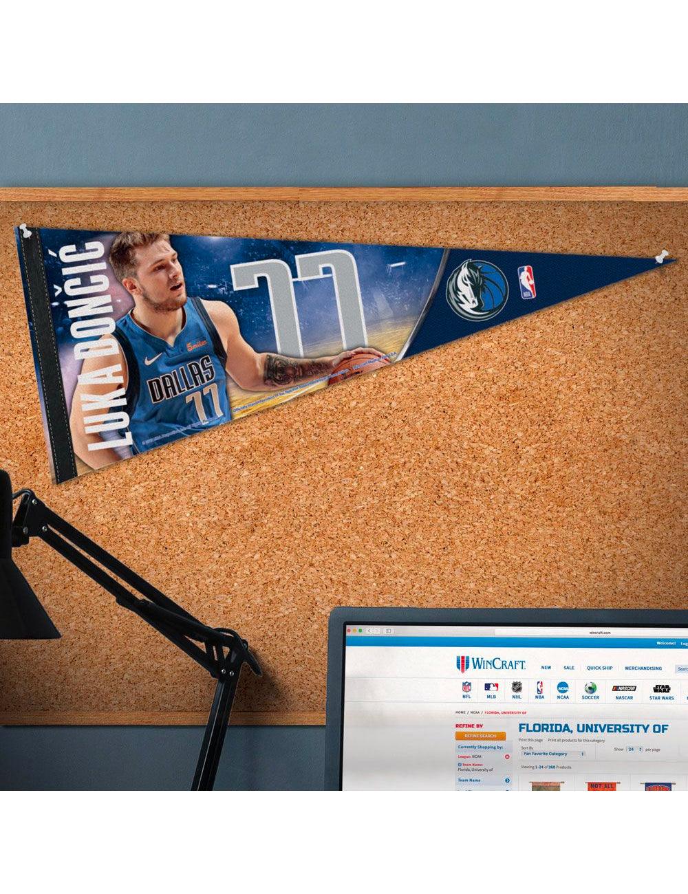 Wincraft Accessories Luka Doncic Dallas Mavericks Wincraft NBA 12" x 30" Felt Pennant