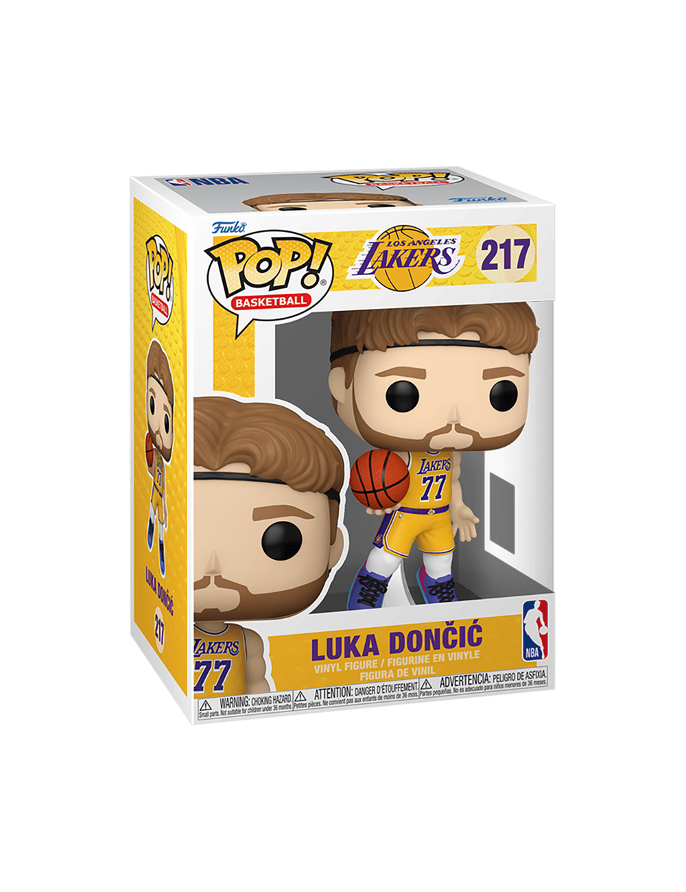 Funko Figures Luka Doncic Los Angeles Lakers Funko NBA Icon Vinyl Pop Figure - 217