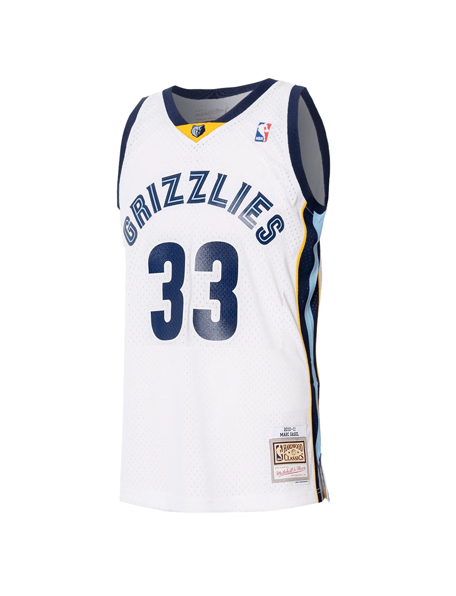 Mitchell And Ness Jerseys Marc Gasol Memphis Grizzlies Mitchell & Ness NBA 10-11 Home Swingman Jersey - White