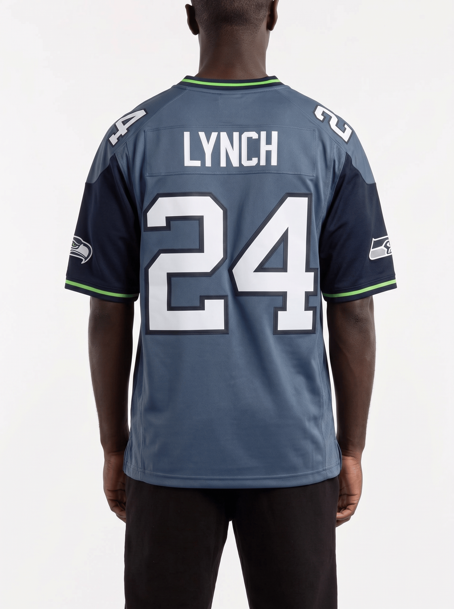 Mitchell And Ness Jerseys Marshawn Lynch Seattle Seahawks Mitchell & Ness NFL 2010 Legacy Jersey - Blue