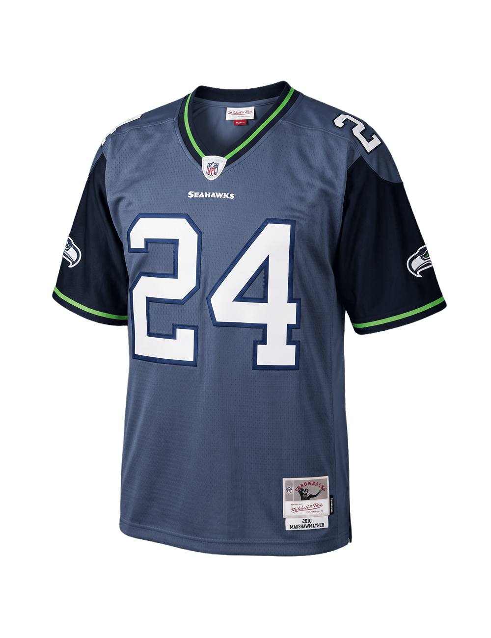 Mitchell And Ness Jerseys Marshawn Lynch Seattle Seahawks Mitchell & Ness NFL 2010 Legacy Jersey - Blue