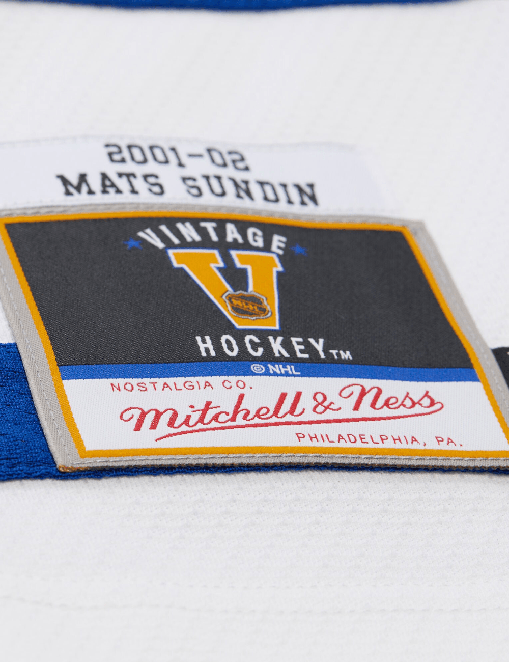 Mitchell And Ness Jerseys Mats Sundin Toronto Maple Leafs Mitchell & Ness NHL 01 Alt Power Play Jersey - White