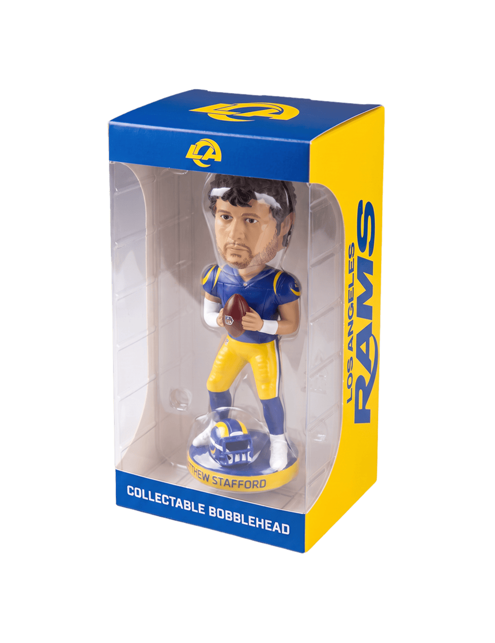 NFL Branded Figures Matthew Stafford Los Angeles Rams NFL 18cm Bobblehead Figure