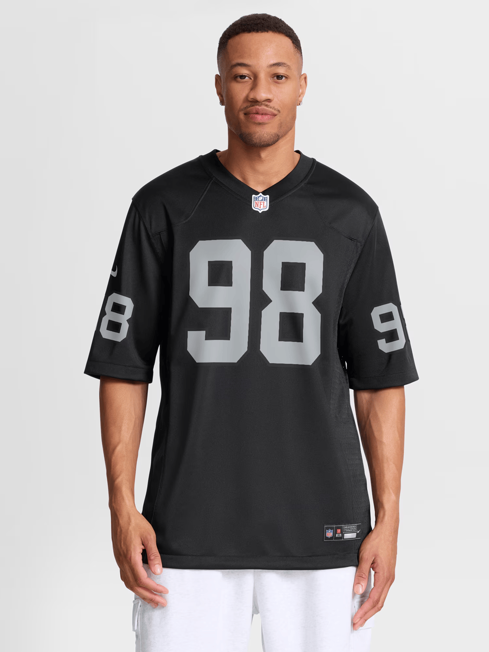 Nike Jerseys Maxx Crosby Las Vegas Raiders Nike NFL Game Jersey - Black