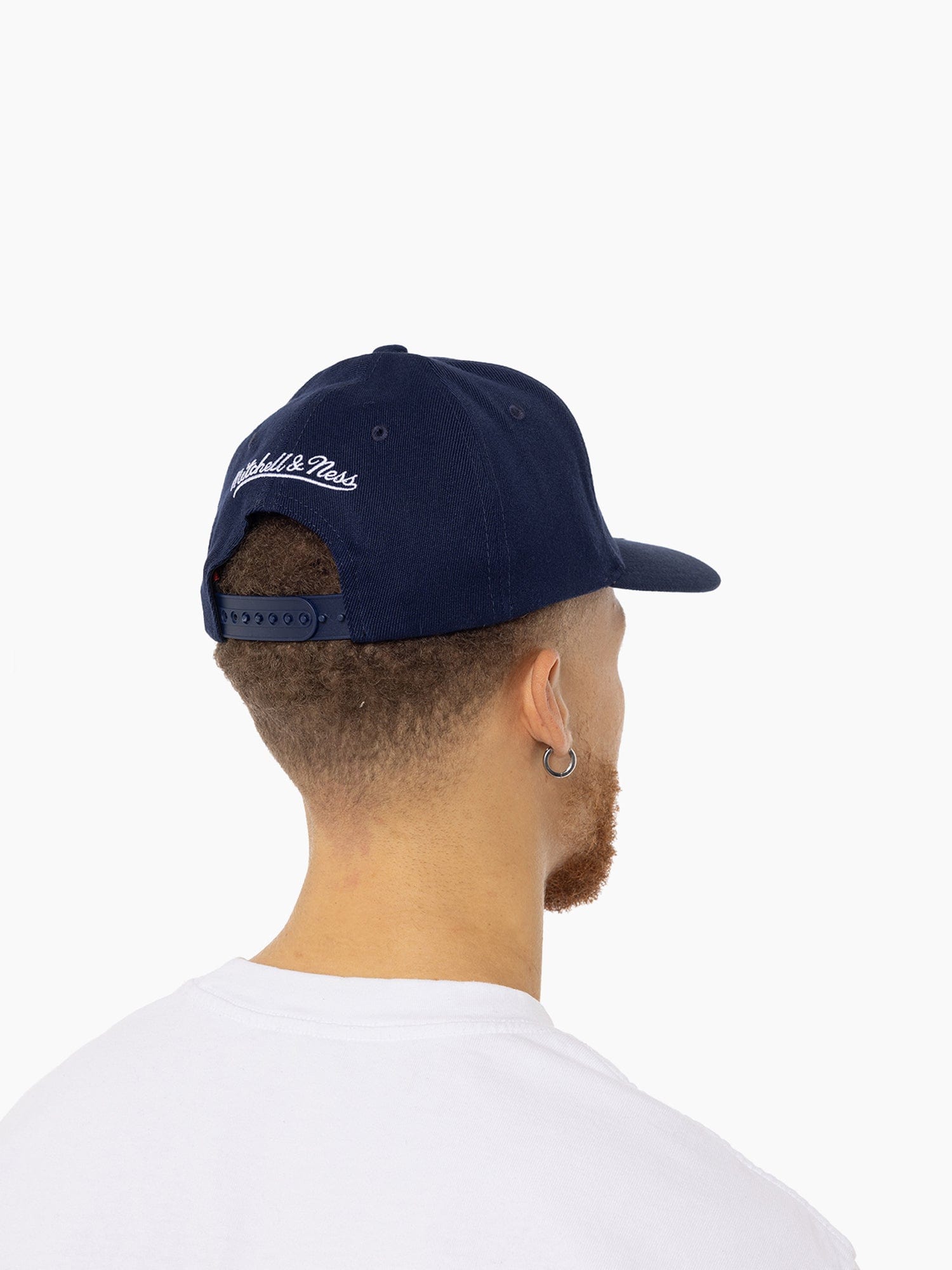 Mitchell And Ness Caps Memphis Grizzlies Mitchell & Ness NBA Team 2.0 Pro Crown Snapback Hat - Navy
