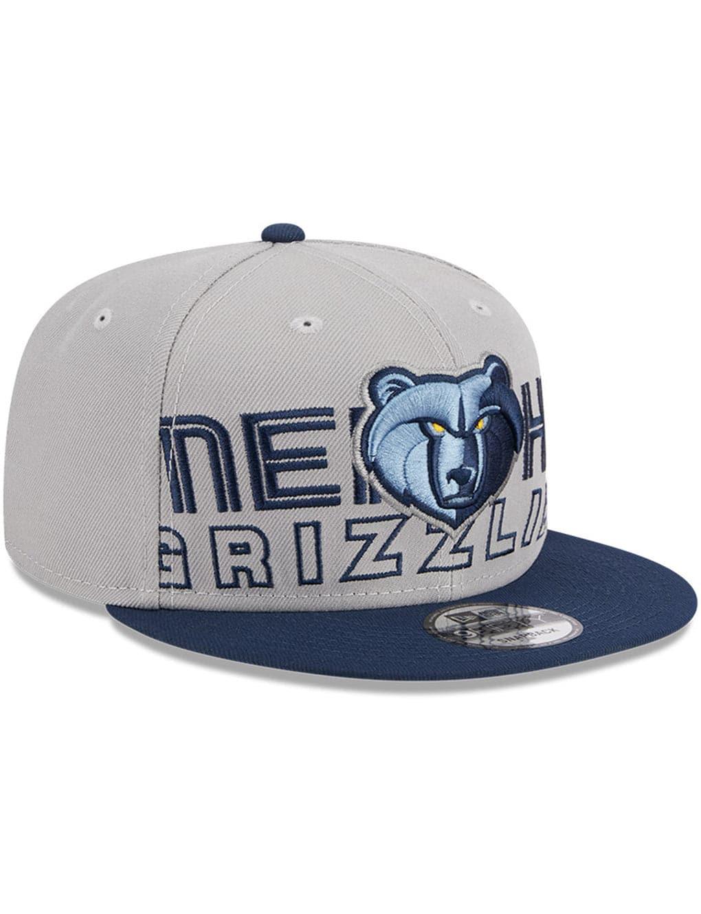 New Era Caps Memphis Grizzlies New Era NBA 23 Draft 9FIFTY Snapback Hat - Grey
