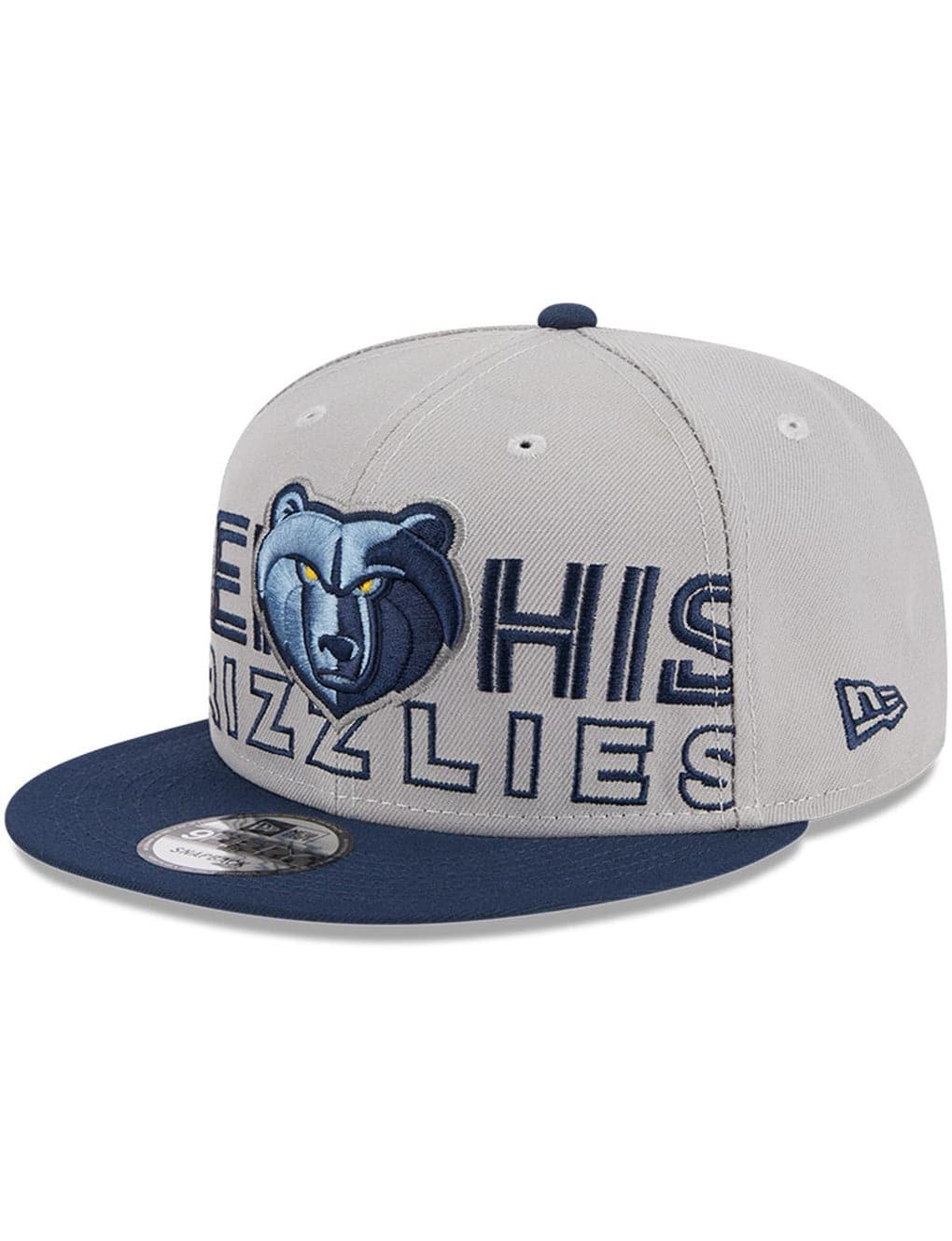 New Era Caps Memphis Grizzlies New Era NBA 23 Draft 9FIFTY Snapback Hat - Grey