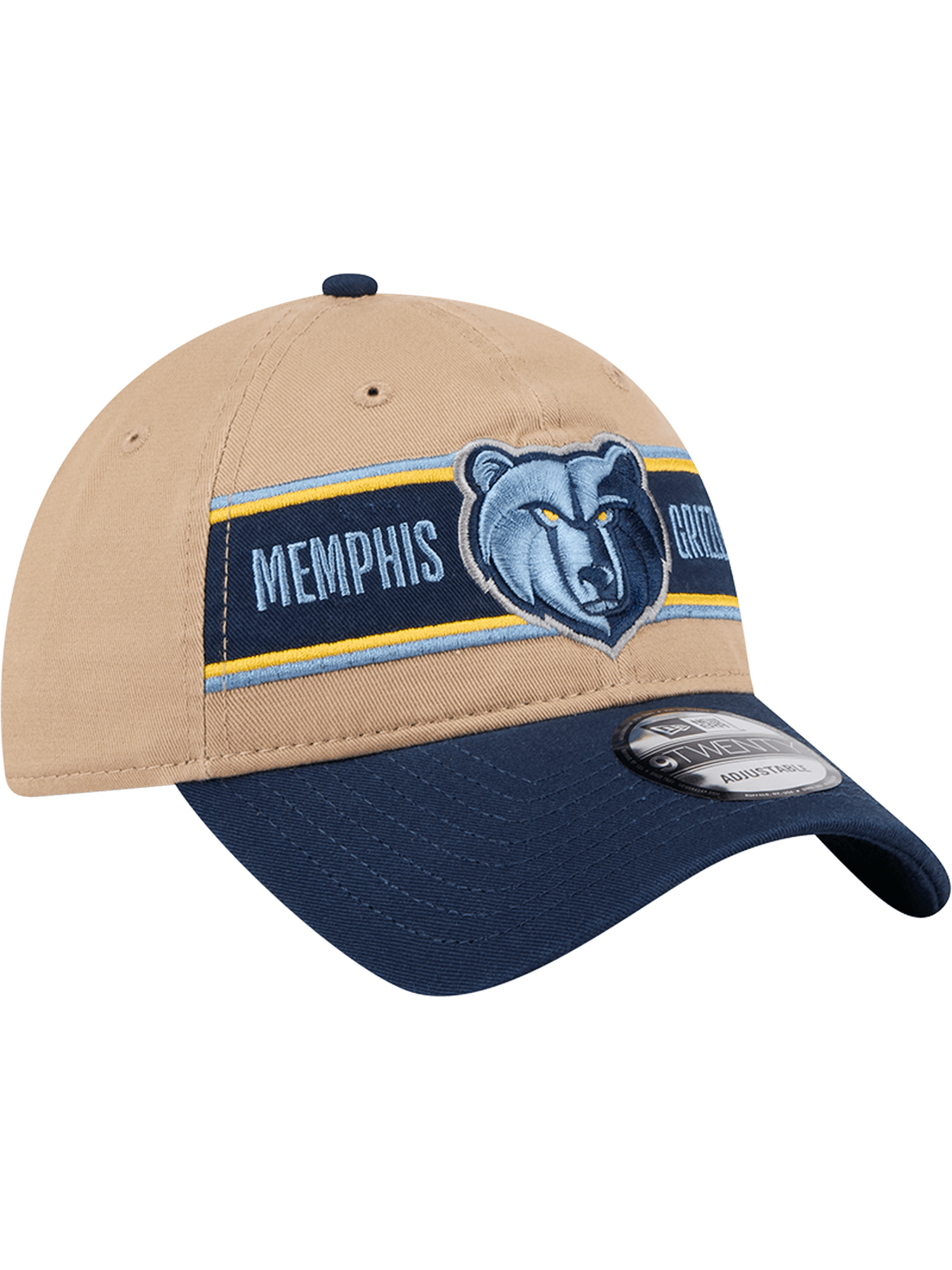 New Era Caps Memphis Grizzlies New Era NBA 24 Draft 9TWENTY Strapback Hat - Tan