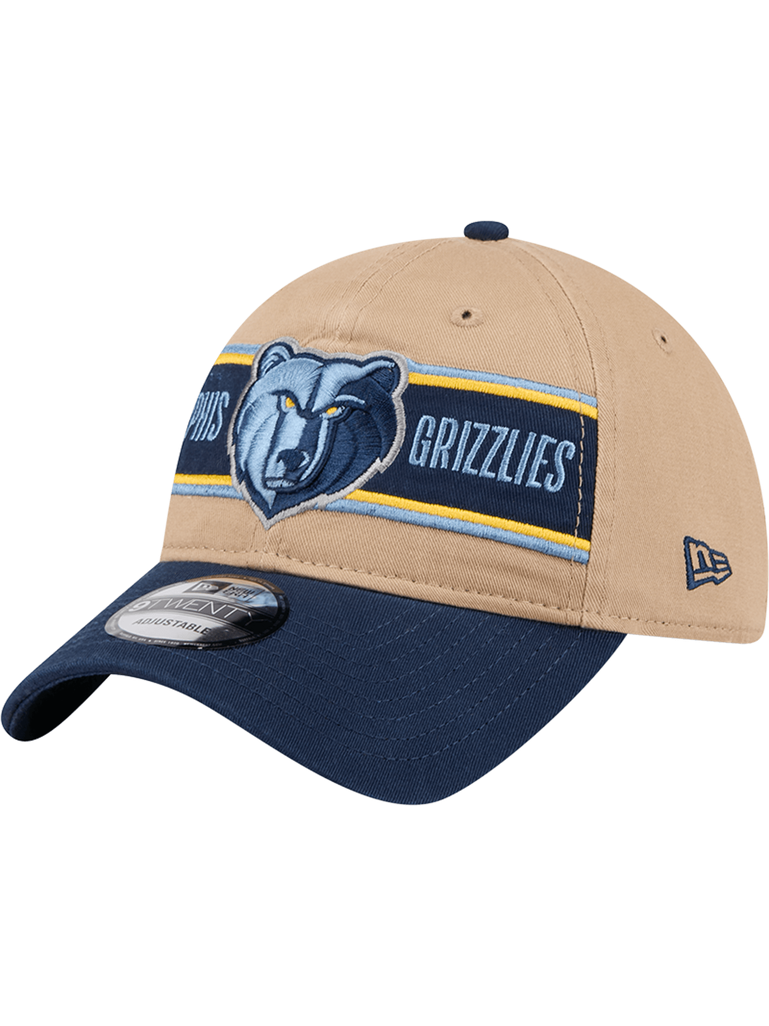 New Era Caps Memphis Grizzlies New Era NBA 24 Draft 9TWENTY Strapback Hat - Tan