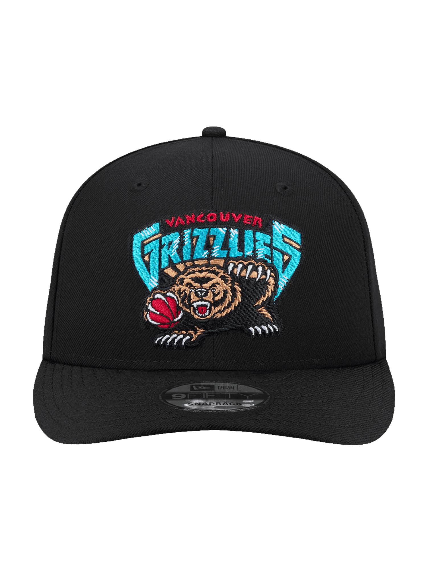 New Era Caps Memphis Grizzlies New Era NBA HWC 9FIFTY Pre-Curved Snapback Hat - Black