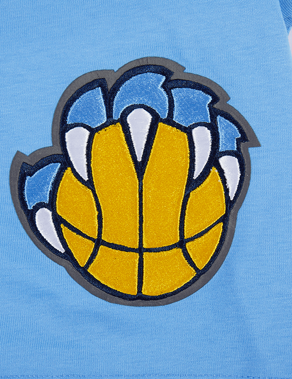 Pro Standard T-Shirts Memphis Grizzlies Pro Standard NBA Wingspan Drop Shoulder T-Shirt - Blue