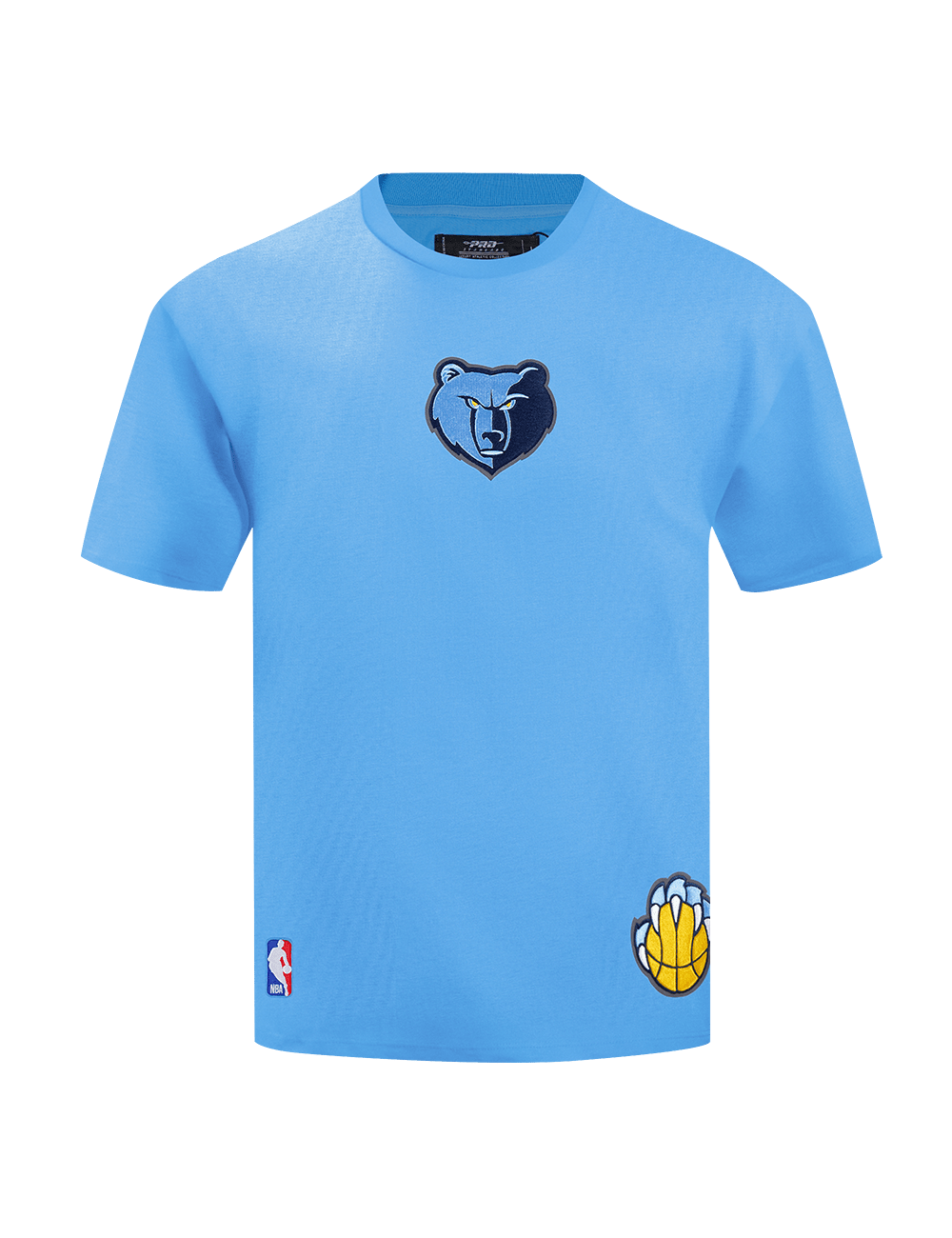 Pro Standard T-Shirts Memphis Grizzlies Pro Standard NBA Wingspan Drop Shoulder T-Shirt - Blue