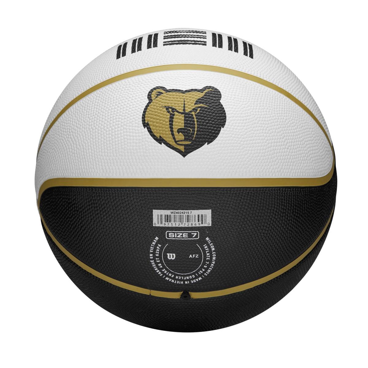 Wilson Sporting Goods Balls Memphis Grizzlies Wilson NBA 24 City Edition Basketball Ball