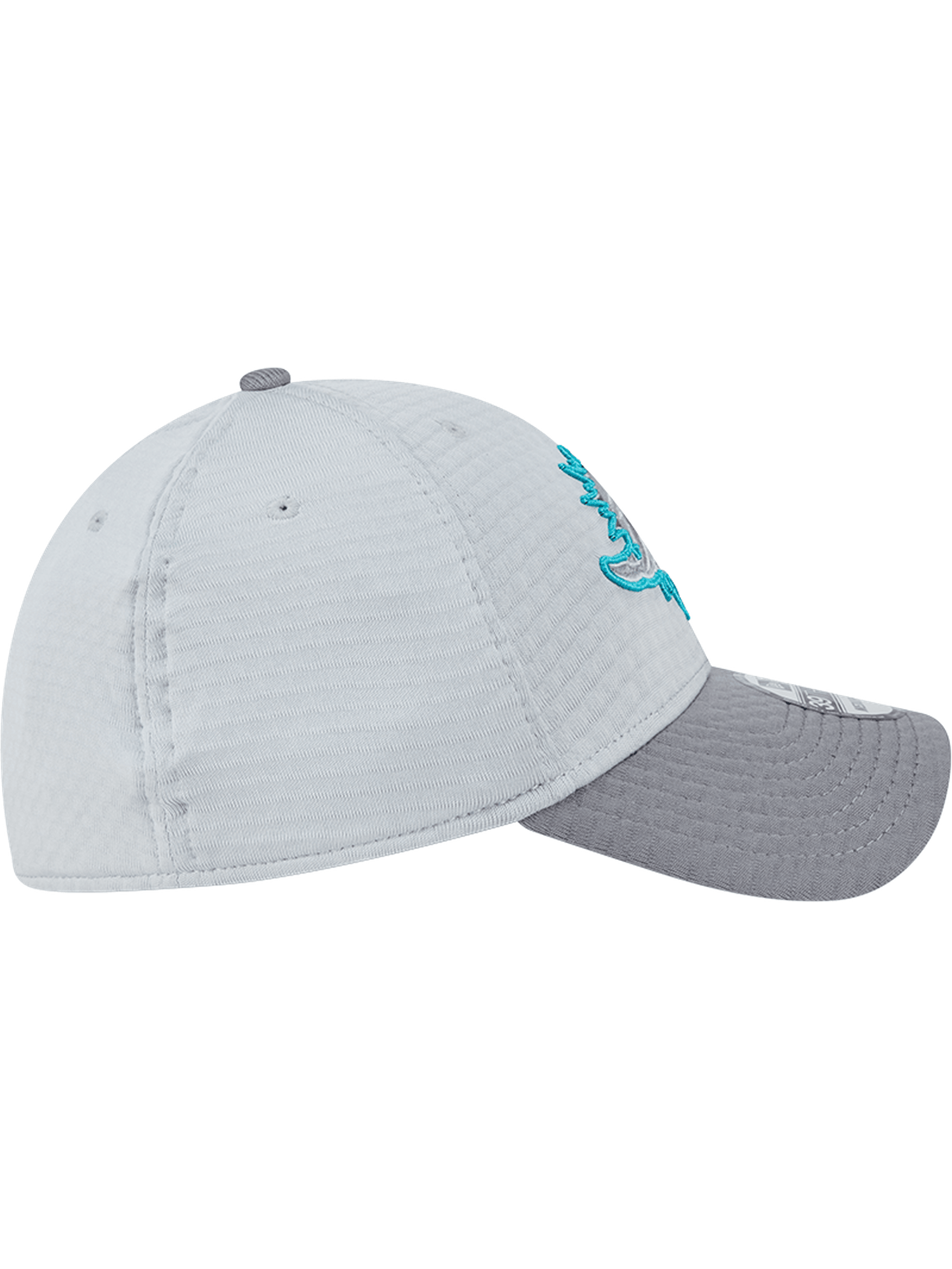 New Era Caps Miami Dolphins New Era NFL 24 Training 39THIRTY Stretch-Fit Hat - Grey