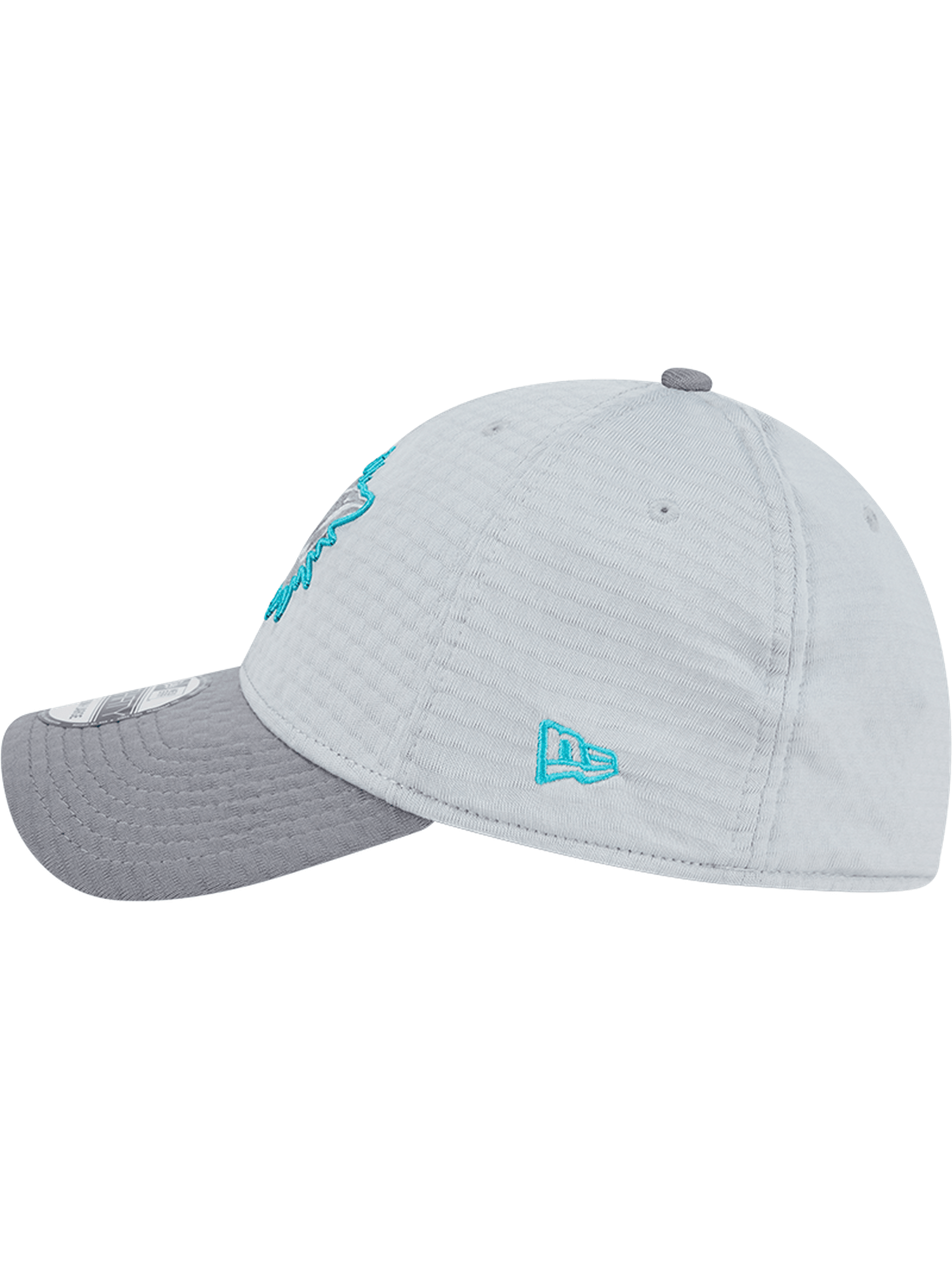 New Era Caps Miami Dolphins New Era NFL 24 Training 39THIRTY Stretch-Fit Hat - Grey