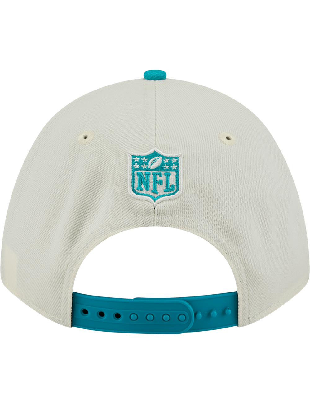 New Era Caps Miami Dolphins New Era NFL 25 Draft 9FORTY M-Crown Snapback Hat - Chrome