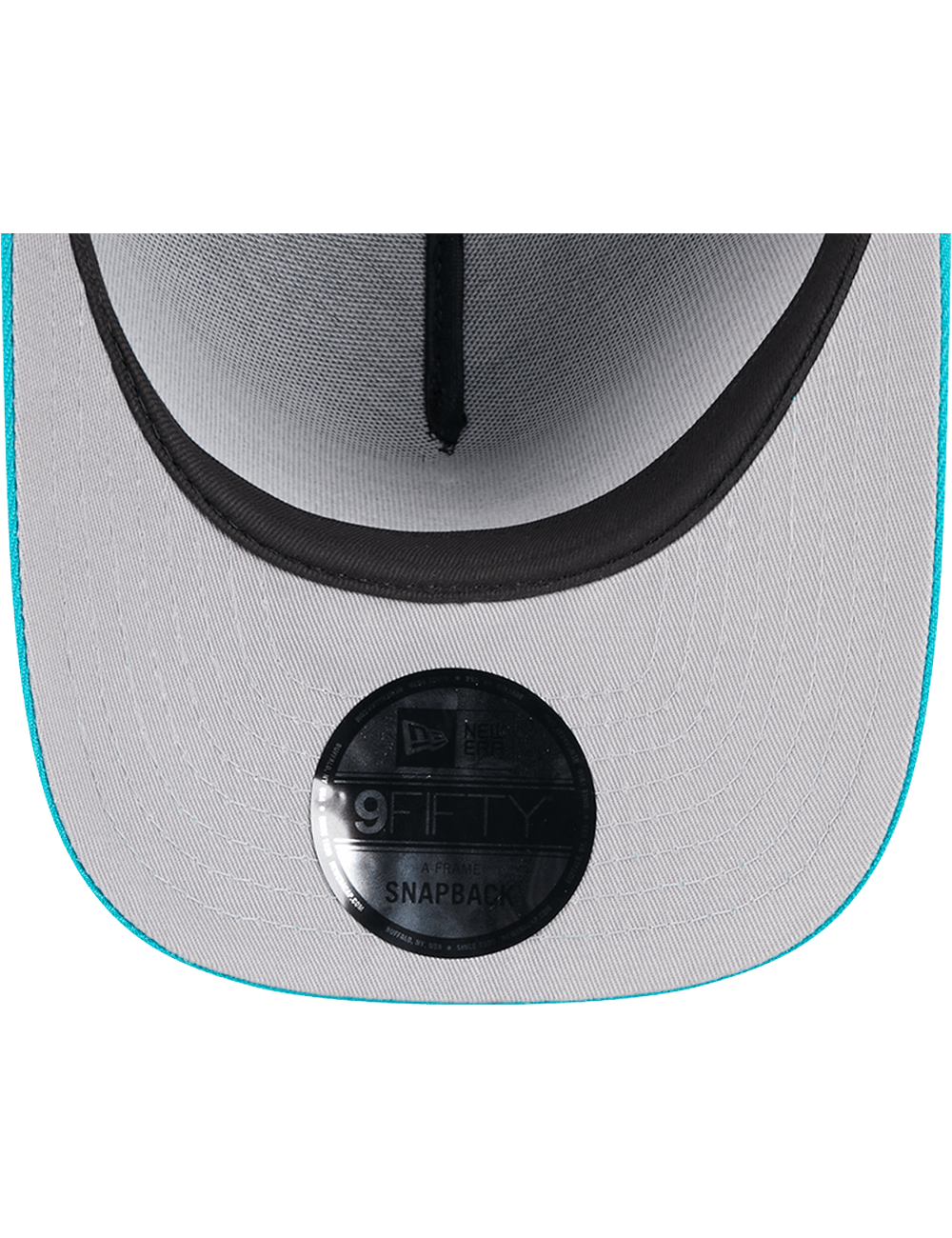 New Era Caps Miami Dolphins New Era NFL 25 Draft Pre-Curved 9FIFTY A-Frame Snapback Hat - Black