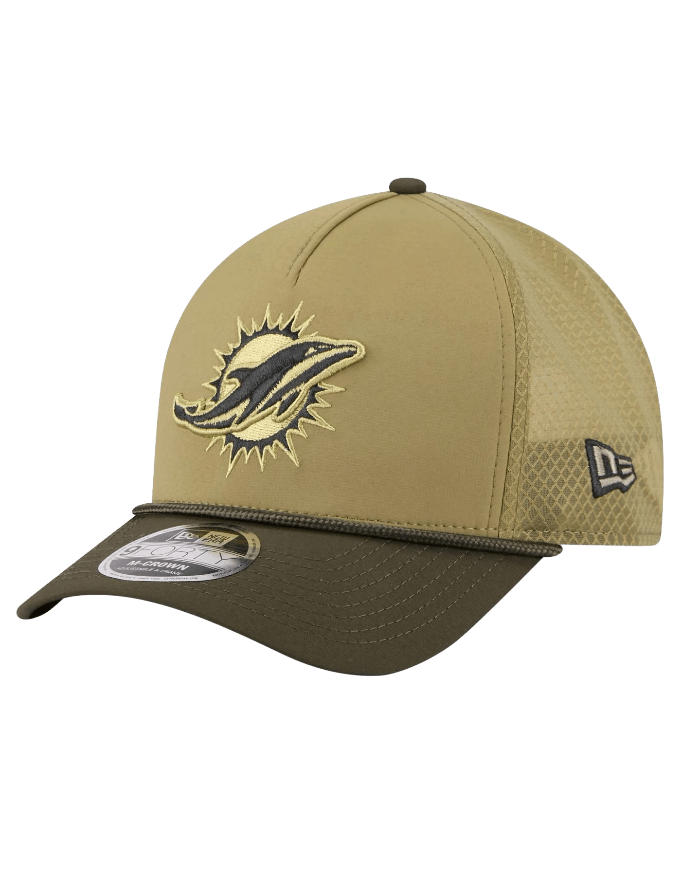 New Era Caps MIami Dolphins New Era NFL 25 Salute To Service 9FORTY M-Crown Snapback Hat