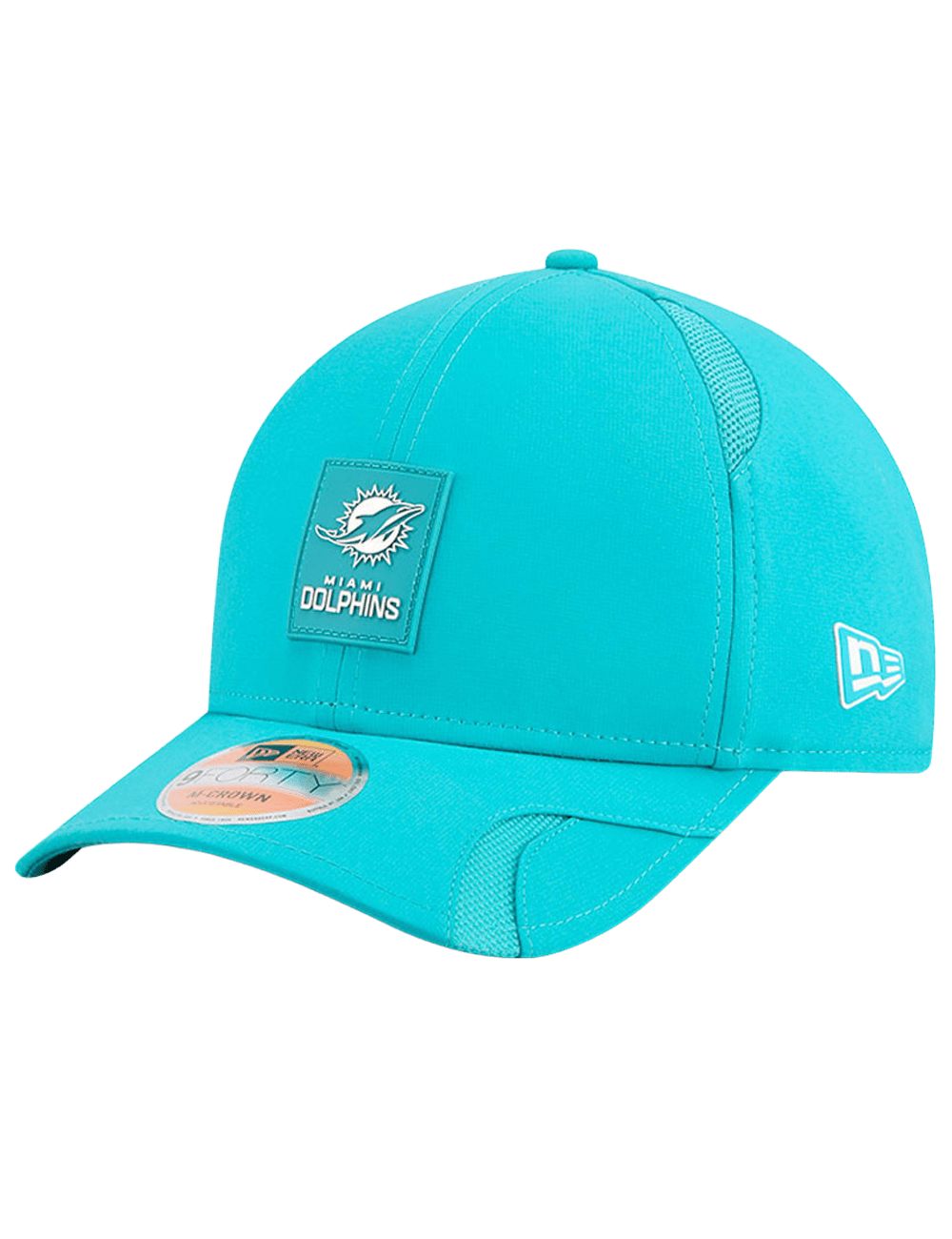 New Era Caps Miami Dolphins New Era NFL 25 Sideline 9FORTY M-Crown Snapback Hat - Aqua