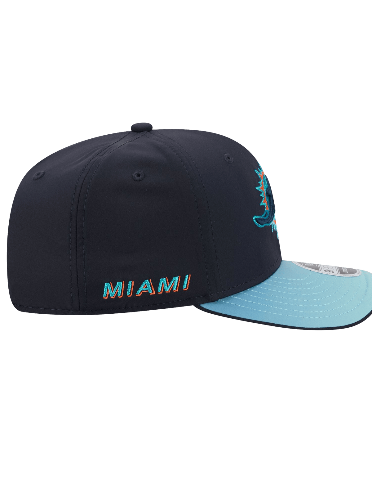 New Era Caps OSFM Miami Dolphins New Era NFL 26 Rivalries Sideline 9SEVENTY Stretch-Snapback Hat