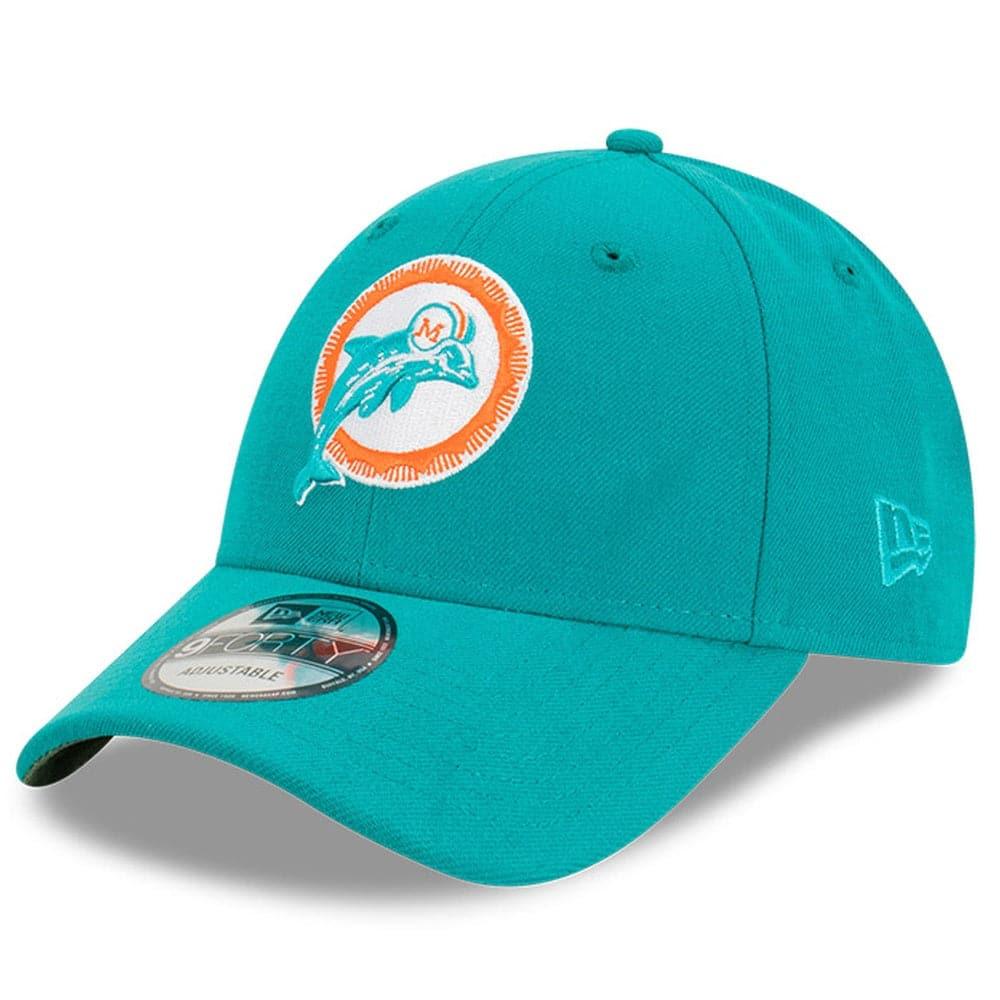 New Era Caps Miami Dolphins New Era NFL Historic 9TWENTY Strapback Hat - Teal