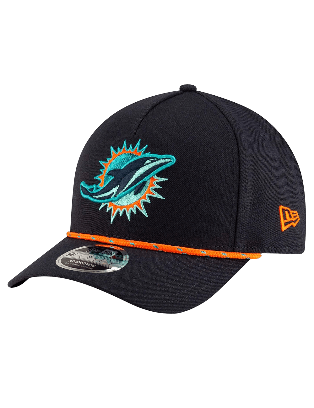 New Era Caps MIami Dolphins New Era NFL Rivalries 9FORTY M-Crown Snapback Hat