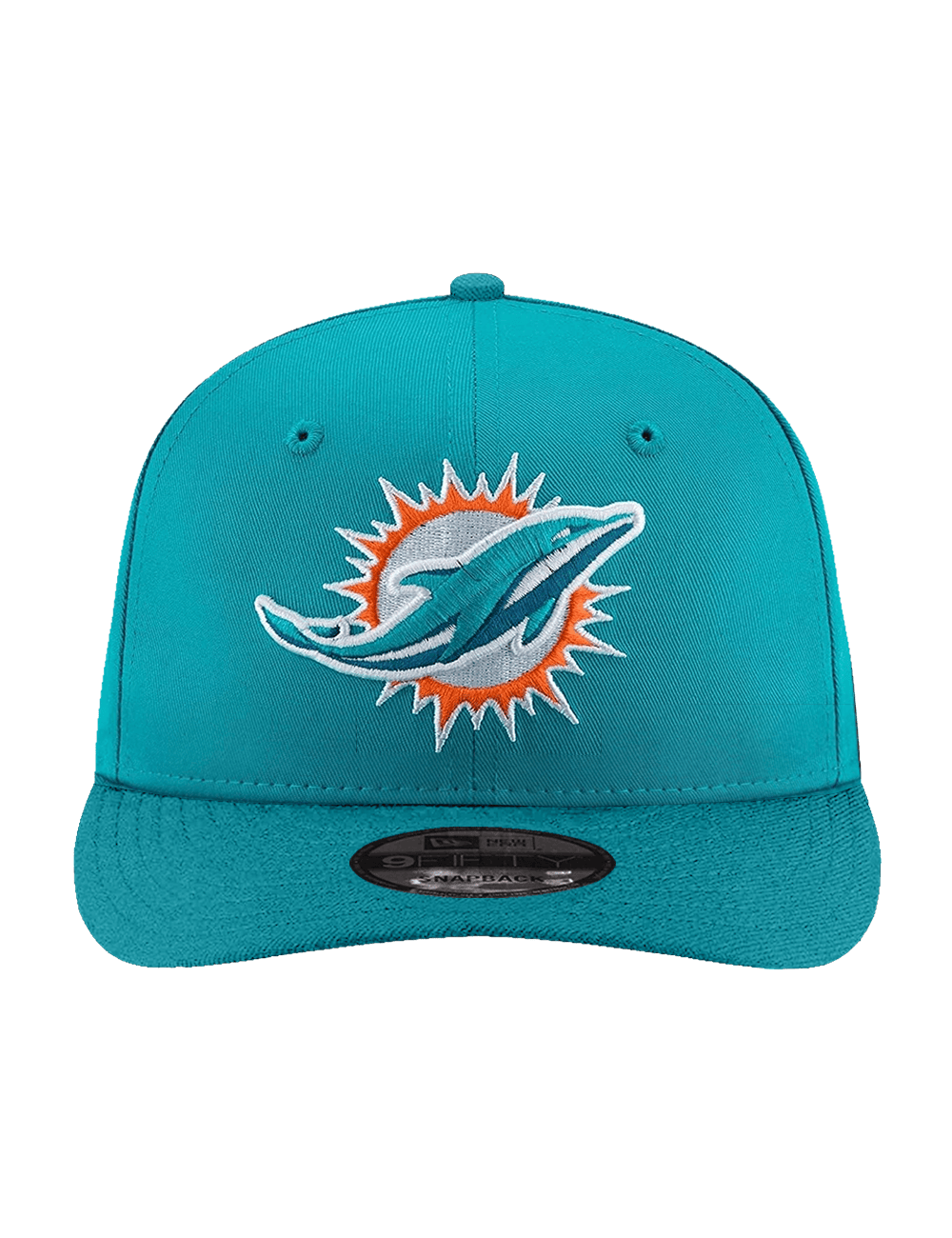 New Era Caps Miami Dolphins New Era NFL Team 9FIFTY Pre-Curved Snapback Hat - Teal