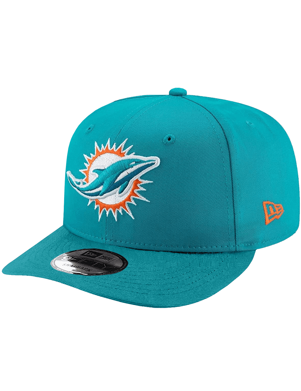 New Era Caps Miami Dolphins New Era NFL Team 9FIFTY Pre-Curved Snapback Hat - Teal