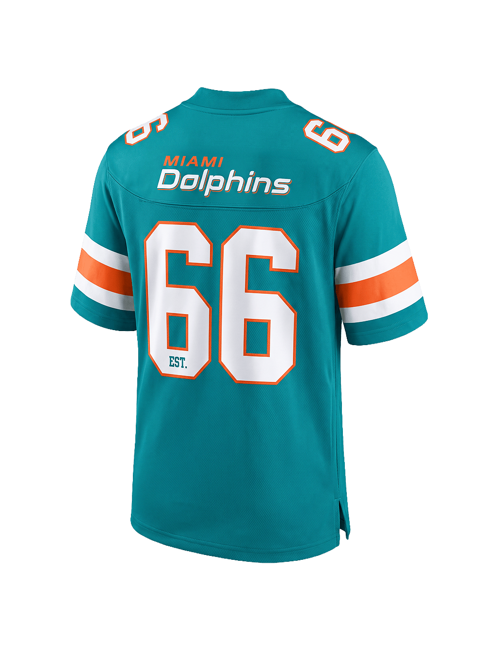 Majestic Athletic Jerseys Miami Dolphins NFL Team Foundation Mesh Jersey - Aqua